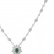 Emerald Bloom Necklace 