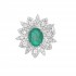 Emerald Bloom Ring